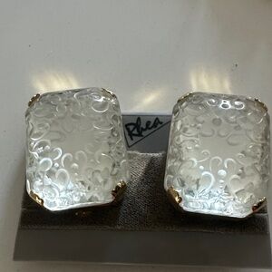 Rhea Costa Gold and Silver Earrings